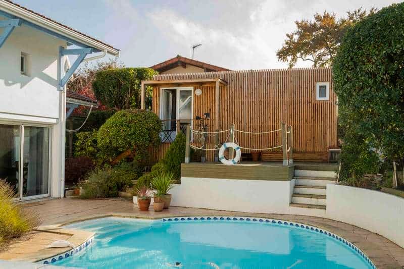 poolhouse piscine studio jardin 20m2 GK20 gironde