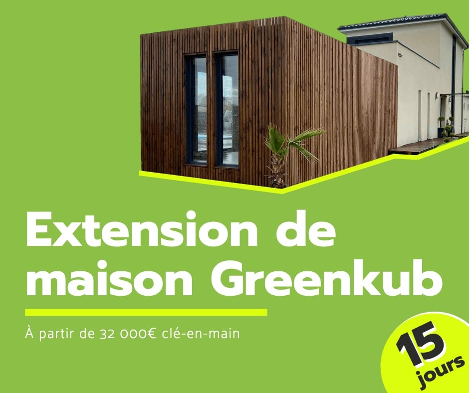 Extension en kit Greenkub