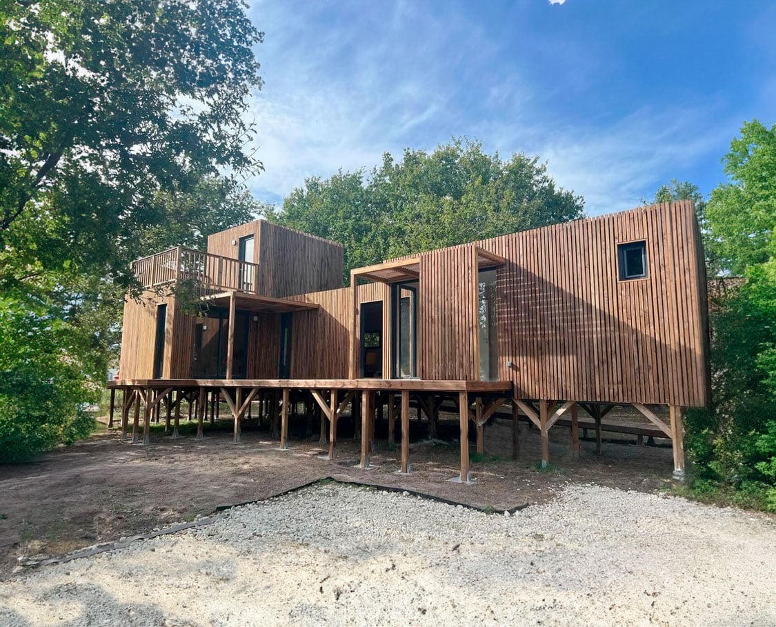 Dépendance jardin habitable de 50 m² en ossature bois conforme RE2020