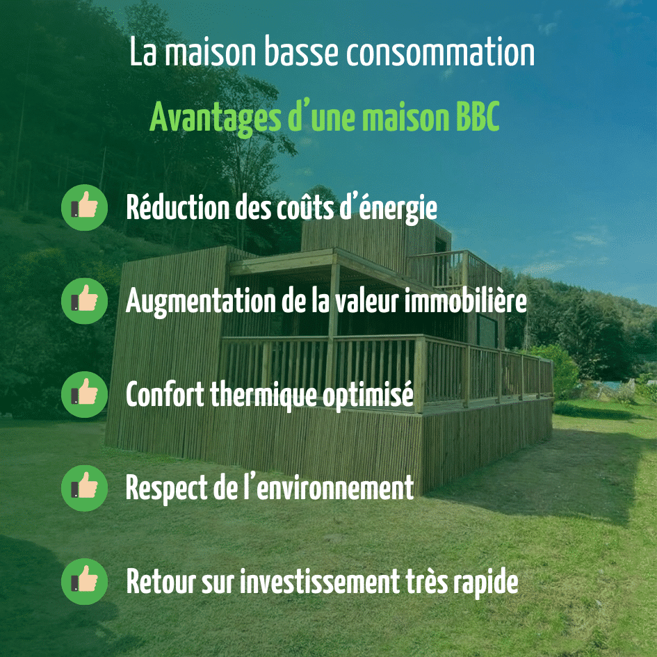 Les avantages d'une maison basse consommation